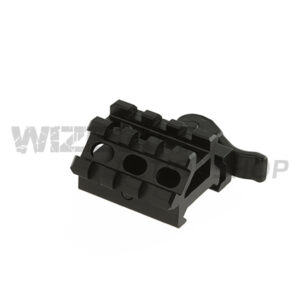 Alternative view of Leapers QD Angle Mount Double Rail 3-Slot