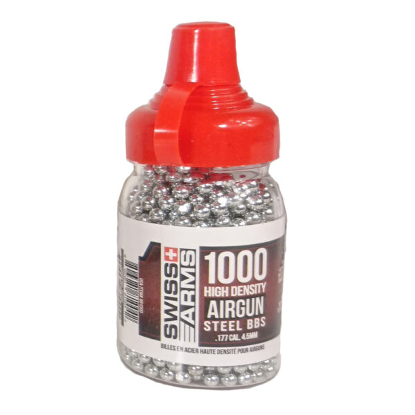 Swiss Arms 4.5 mm steel bb´s 1000 st - Bild 2
