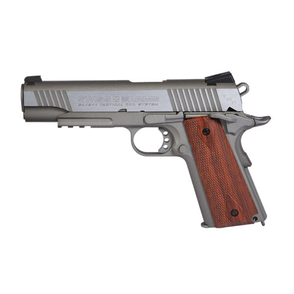 Swiss Arms 1911 Military Stainless 4.5mm - Bild 2