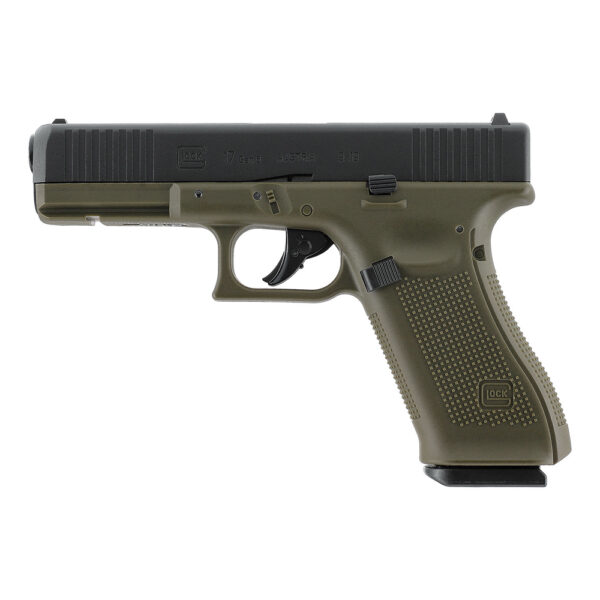 Glock 17 Gen5 Blowback CO2 4.5mm BB Battlefield Green - Bild 2