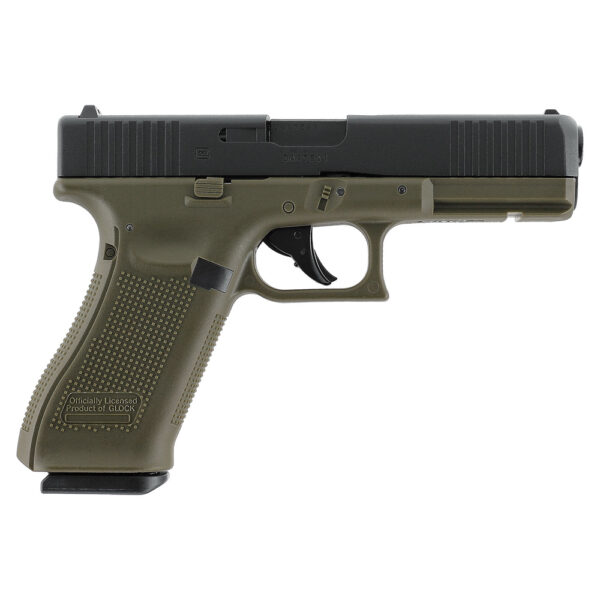 Glock 17 Gen5 Blowback CO2 4.5mm BB Battlefield Green - Bild 3
