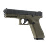 Glock 17 gen5 blowback co2 4. 5mm bb battlefield green 7 Ag uma gun 0053 3