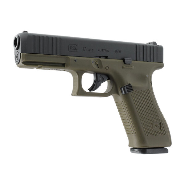 Glock 17 Gen5 Blowback CO2 4.5mm BB Battlefield Green - Bild 4