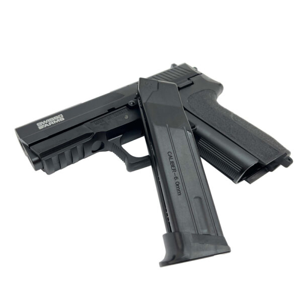 Swiss Arms MILE Co2 Metall Fixed Slide NBB 6mm - Bild 6