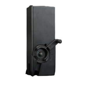 Asg hybrid series h-15 cqb 20 Delta armory snabbladdare 1000rd med ljuddämpare