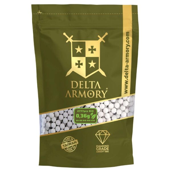 Delta Armory Diamond BIO BB´s 0.36g 1kg - Bild 2