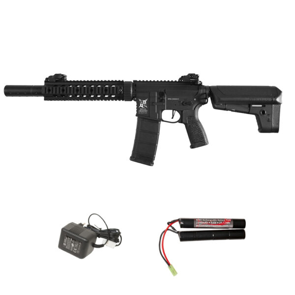 Delta Armory AR15 SilentOps 9" Charlie Svart - Bild 6
