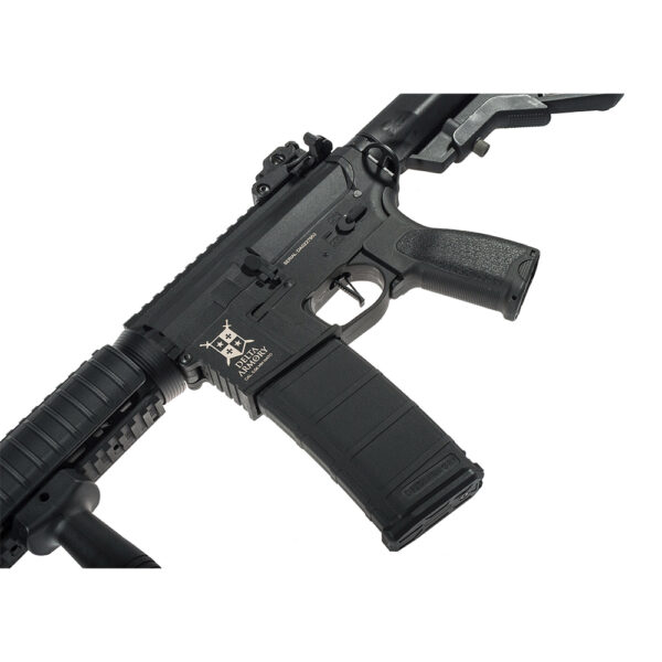 Delta Armory AR15 CQB-R Charlie ETU Uppgraderad Svart - Bild 4