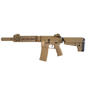 Alternative view of Delta Armory AR15 SilentOps 9 Charlie Tan
