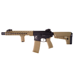 Alternative view of Delta Armory AR15 SilentOps DMR ALPHA Svart/Tan