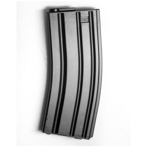 Delta Armory M4/AR15 Mid cap Magasin 130 BBs Svart