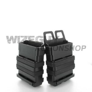 Alternative view of M4 Dubbel Fastmag Ficka Svart