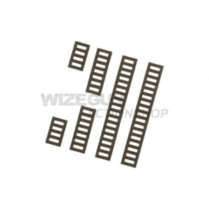 Alternative view of FMA Soft Rail Cover Kit Foliage Green