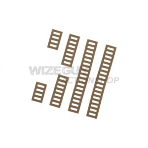 FMA Soft Rail Cover Kit Dark Earth