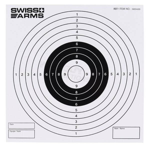 Swiss Arms papper för måltavla 14 cm - Bild 3