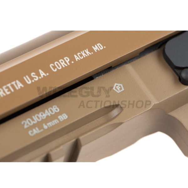 Beretta M9 A3 Full Metal Co2 Dark Earth - Bild 5