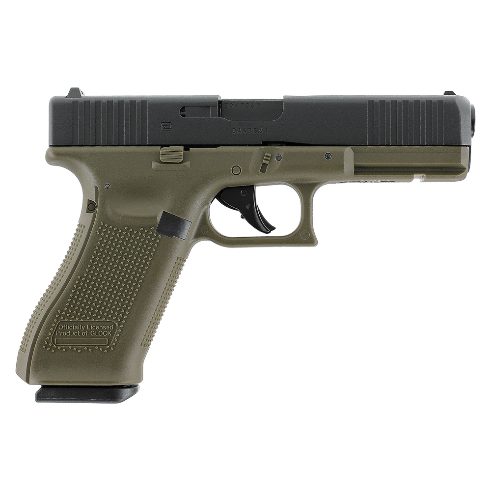 Glock 17 gen5 gbb co2 6mm 2. 0j battlefield green 3 Glock 17 gen5 gbb co2 6mm 2. 0j battlefield green - bild 3