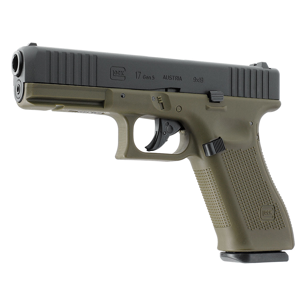 Glock 17 gen5 gbb co2 6mm 2. 0j battlefield green 4 Glock 17 gen5 gbb co2 6mm 2. 0j battlefield green - bild 4