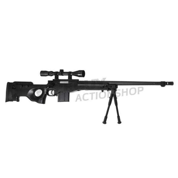 Well L96 AWP FH Sniper Rifle Set Svart "Uppgraderad" - Bild 3