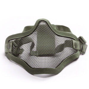 Nätmask i metall, Olive