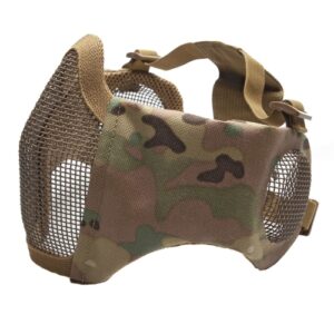 Nätmask underdel med öronskydd Multicamo
