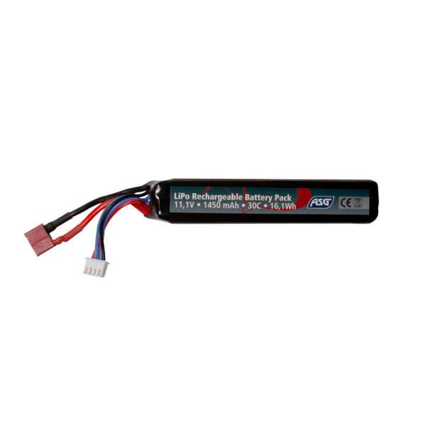 Lipo Batteri 11,1V 1450mAh 30C T-Plug - Bild 2