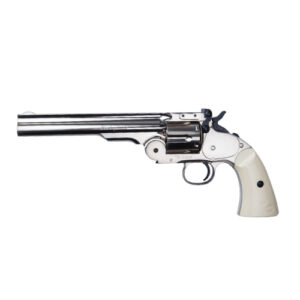Schofield 6" Revolver 6mm Silver