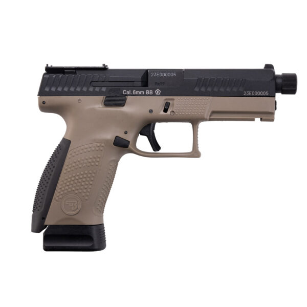CZ P-10C OR-OT Co2 GBB Svart/FDE - Bild 3