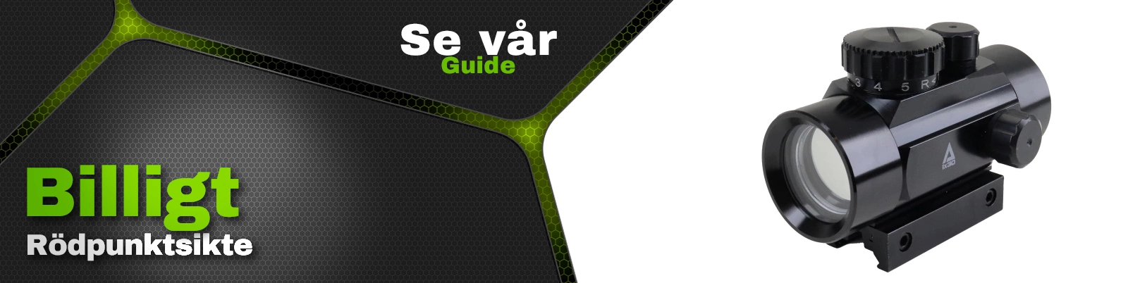 Biiligt rodpunktsikte