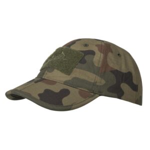 Helikon-Tex Baseball FOLDING Cap® PolyCotton Ripstop Woodland