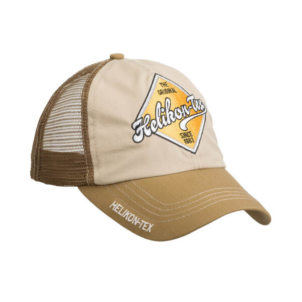 Helikon-Tex Trucker Keps Cotton Ripstop Khaki / Brown B - Bild 3