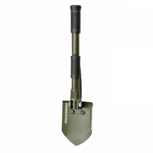 HUMVEE Ihopfällbar Spade med Pickaxe OD