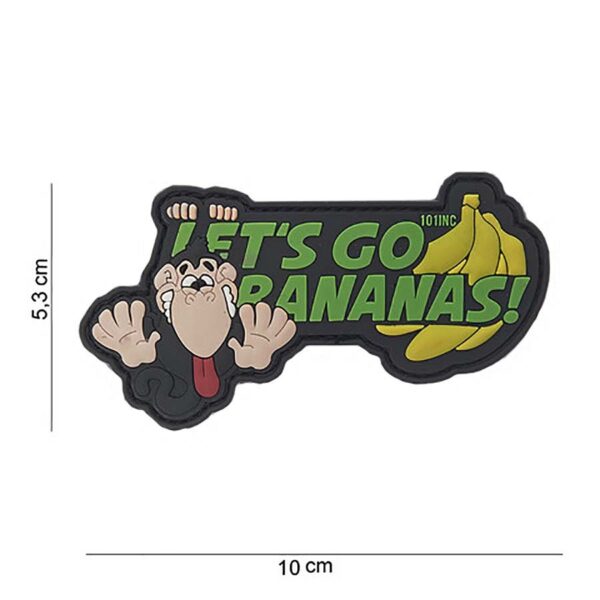 Patch 3D PVC Let´s go bananas - Bild 3