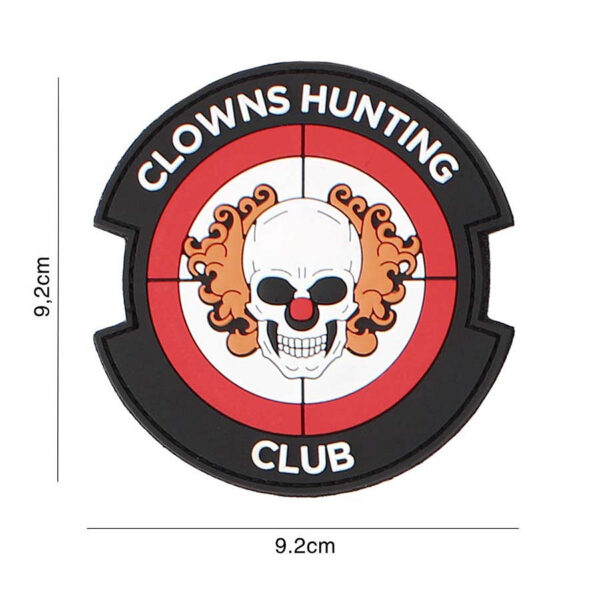 Patch 3D PVC Clowns Hunting Club - Bild 3