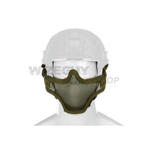 Alternative view of Invader Gear Nätmask FAST Olive