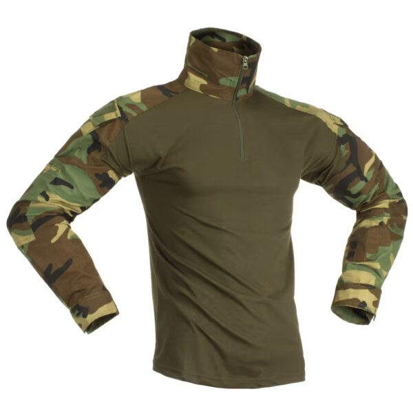 Invader Gear Combat Shirt Woodland Camo - Bild 2