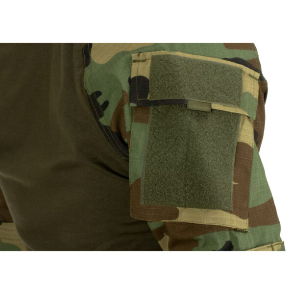 Invader Gear Combat Shirt Woodland Camo - Bild 7