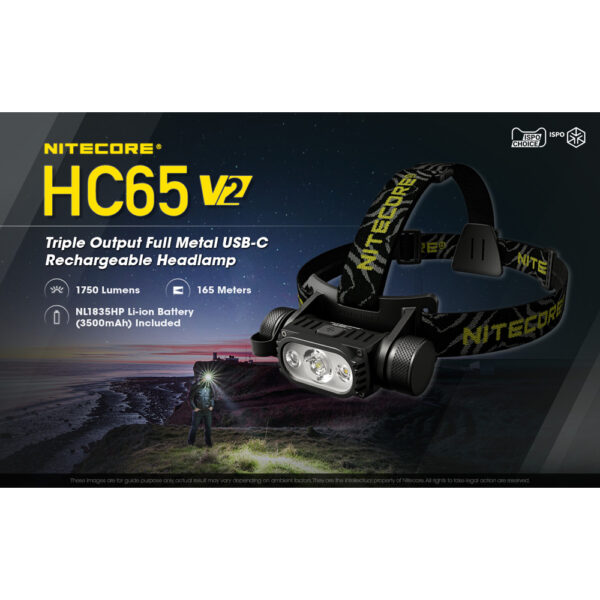 Nitecore HC65 V2 Pannlampa - Bild 6