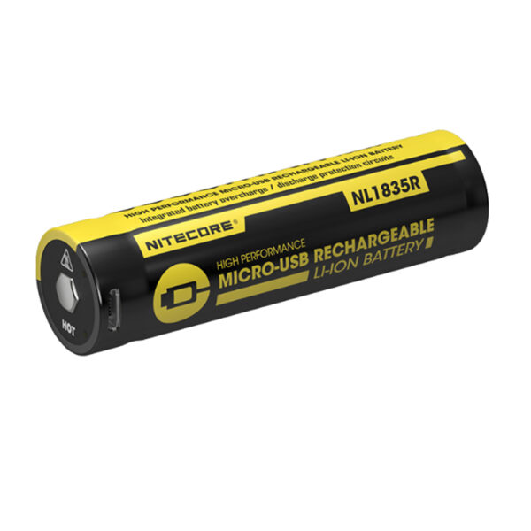 Nitecore NL1835R Batteri 18650 USB-C - Bild 3
