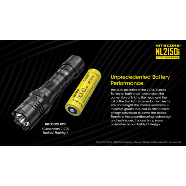 Nitecore NL2150i Batteri 21700i - Bild 7