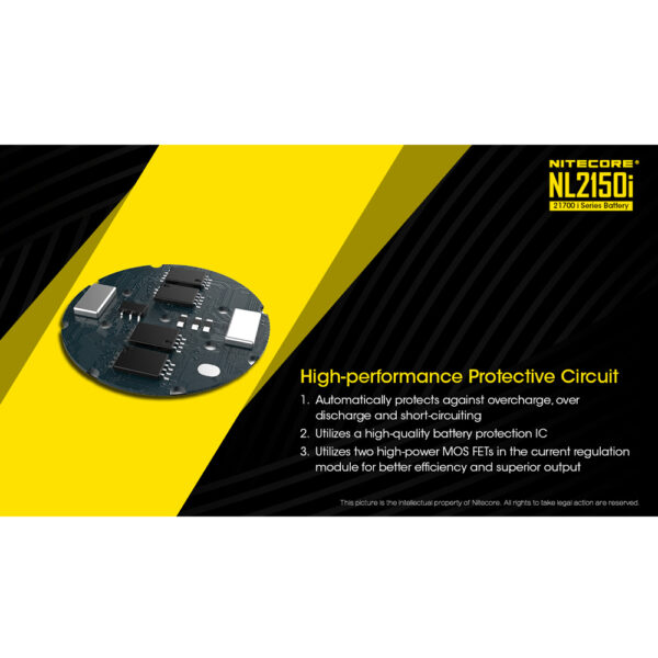 Nitecore NL2150i Batteri 21700i - Bild 9