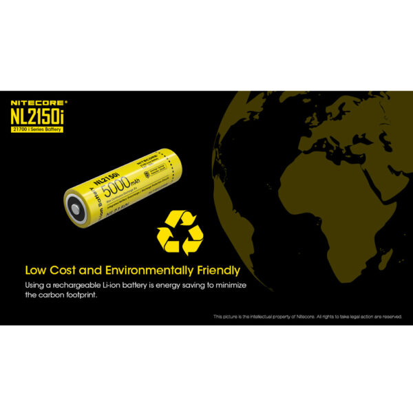 Nitecore NL2150i Batteri 21700i - Bild 10