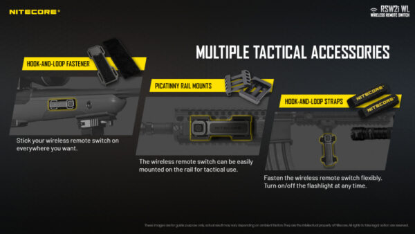 Nitecore RSW2i Trådlös Remote Switch - Bild 6