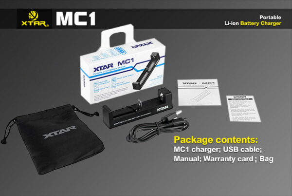 Xtar MC1 Laddare USB - Bild 6