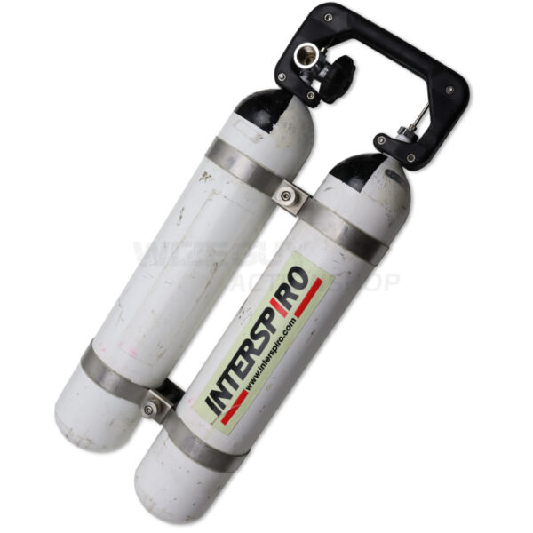 Dyktank 2x4L liter 300 bar - Revisionsbesiktade - Bild 2