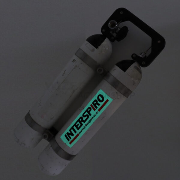 Dyktank 2x4L liter 300 bar - Revisionsbesiktade - Bild 6