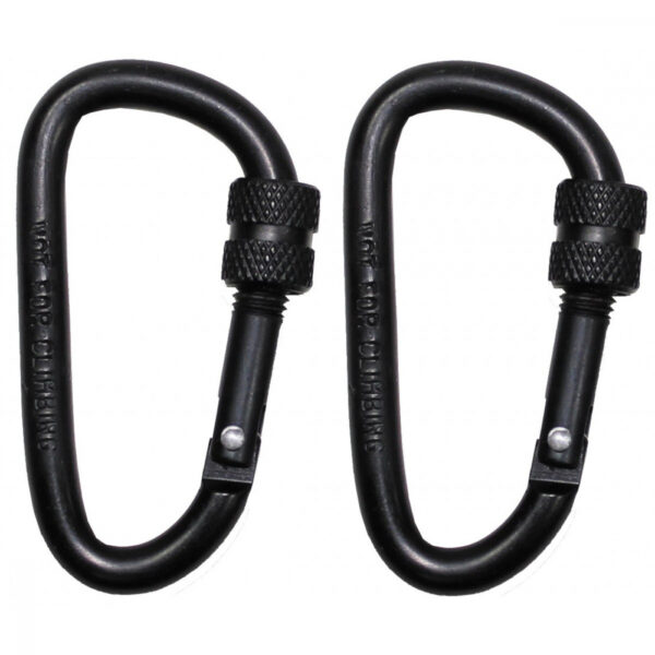 Karbinhake metall 2-pack 6mm - Bild 2