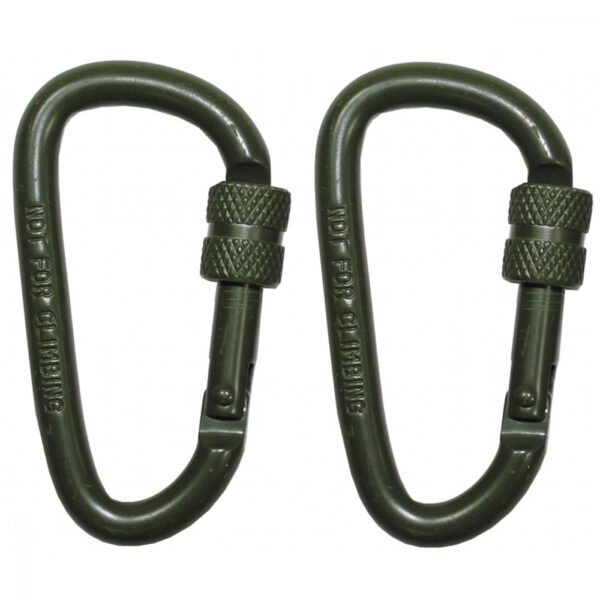 Karbinhake metall 2-pack 6mm - Bild 3