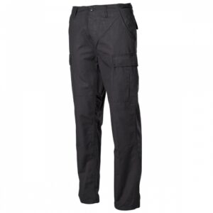 BDU Fieldpants Svarta Ripstop