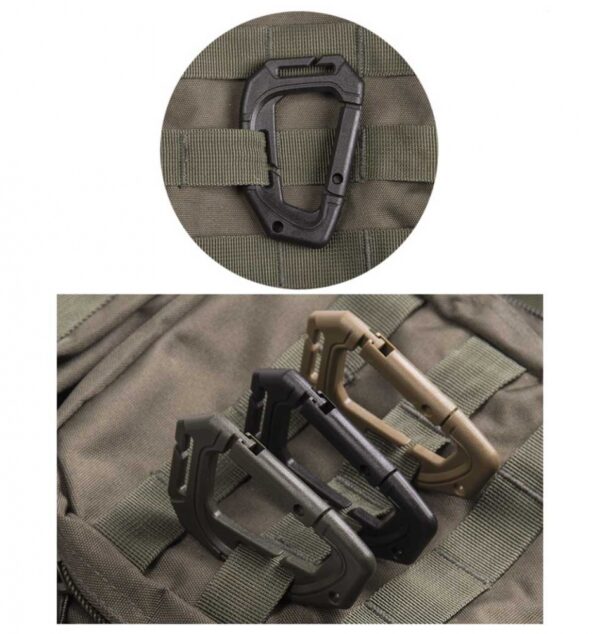 Miltec Tactical karbinhake Svart 2st - Bild 3